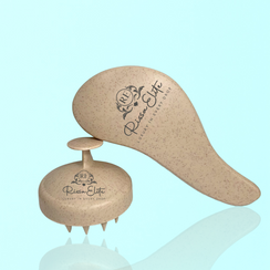 Silicon Detangler Brush & Scalp Massager Set